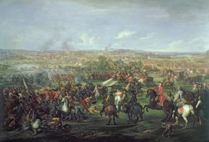 La bataille de Blenheim le 13 août 1704, c.1743